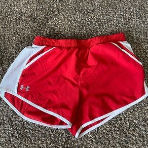 Red Under Armor Shorts